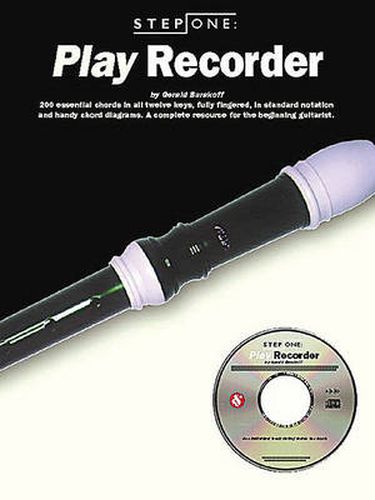 Cover image for Step One: Play Recorder