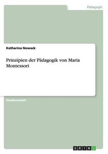 Cover image for Prinzipien der Padagogik von Maria Montessori