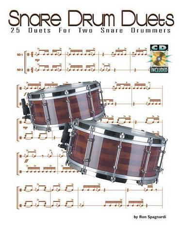 Cover image for Snare Drum Duets: 25 Duets for Two Snare Drummers