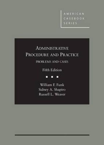 Cover image for Administrative Procedure and Practice