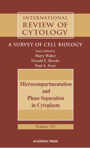 Microcompartmentation and Phase Separation in Cytoplasm: A Survey of Cell Biology