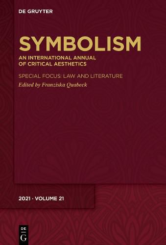 Symbolism 21: An International Annual of Critical Aesthetics