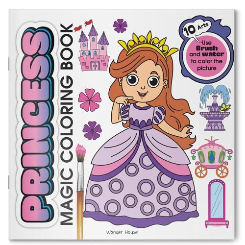 Cover image for Princess Magic Coloring Book