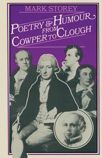 Cover image for Poetry and Humour from Cowper to Clough