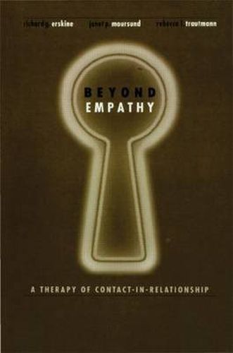 Cover image for Beyond Empathy: A Therapy of Contact-in-Relationship