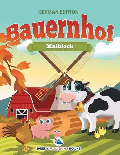 Cover image for Malblock Bauernhof (German Edition)