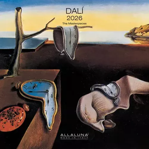 Cover image for Dali 30x30 Wall Calendar 2026