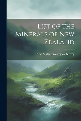 Cover image for List of the Minerals of New Zealand