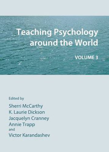 Cover image for Teaching Psychology around the World: Volume 3