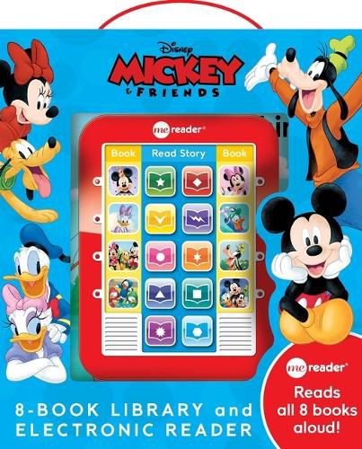 Disney Mickey and Friends: Me Reader 8-Book Library and Electronic Reader Sound Book Set