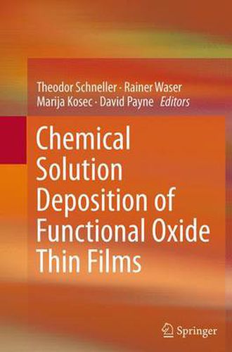 Cover image for Chemical Solution Deposition of Functional Oxide Thin Films