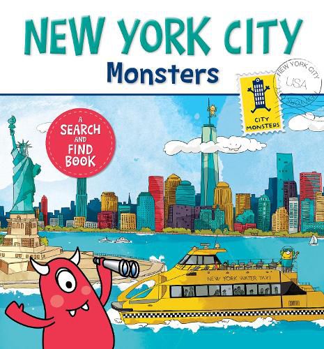 Cover image for New York City Monsters: A Search-and-Find Book