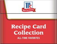 Cover image for McCormick All-Time Favorites - Recipe Card Collection Tin