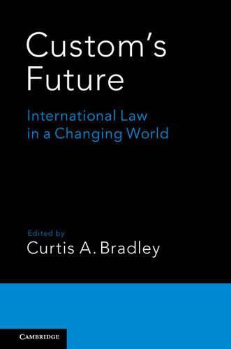 Cover image for Custom's Future: International Law in a Changing World