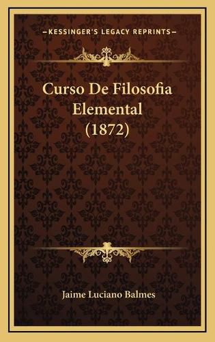 Curso de Filosofia Elemental (1872)