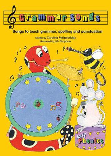 Cover image for Grammar Songs: In Precursive Letters (British English edition)