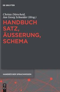 Cover image for Handbuch Satz, AEusserung, Schema