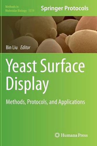 Cover image for Yeast Surface Display: Methods, Protocols, and Applications