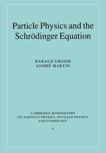 Cover image for Particle Physics and the Schroedinger Equation