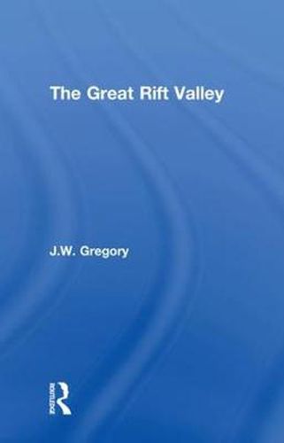 Cover image for The Great Rift Valley