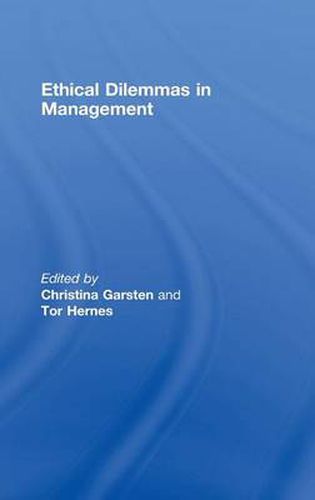 Cover image for Ethical Dilemmas in Management