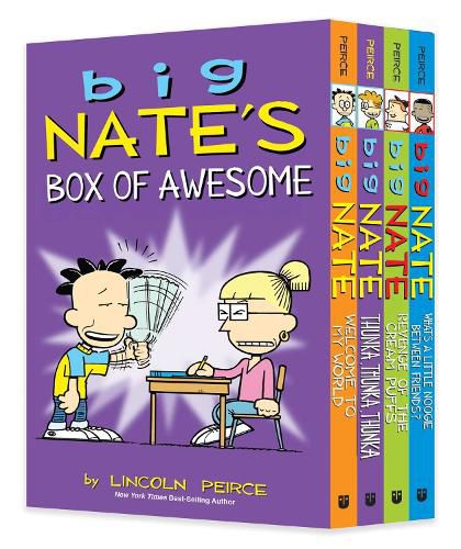 Cover image for Big Nate's Box of Awesome