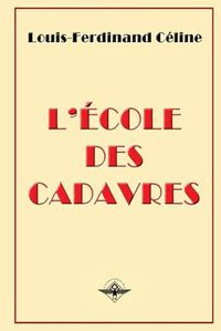 Cover image for L'ecole des cadavres