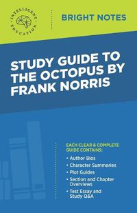 Cover image for Study Guide to The Octopus by Frank Norris