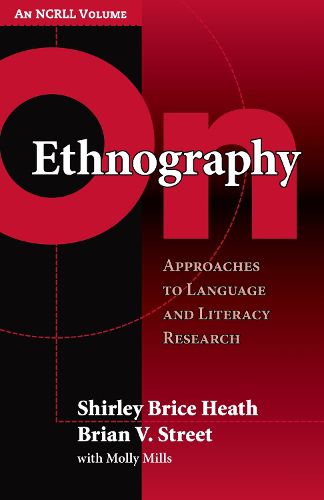 Cover image for On Ethnography: Approaches to Language and Literacy Research