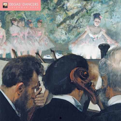 Cover image for Degas' Dancers Wall Calendar 2026 (Art Calendar)