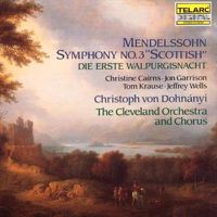 Cover image for Mendelssohn: Symphony No 3