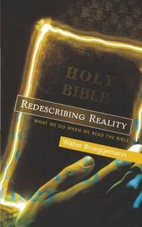 Cover image for Redescribing Reality: What We Do When We Read the Bible