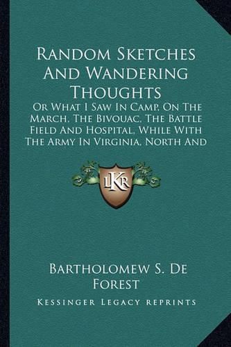 Cover image for Random Sketches And Wandering Thoughts