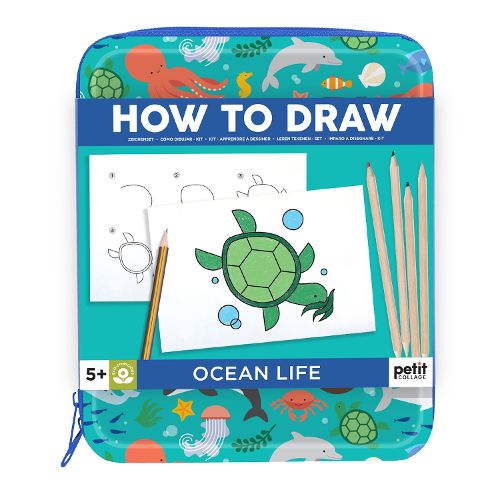 Cover image for How to Draw Ocean Life
