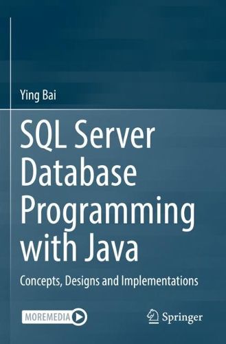 SQL Server Database Programming with Java, Ying Bai (9783030926878 ...