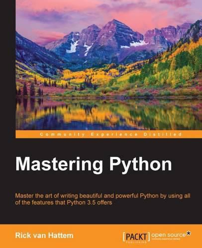 Cover image for Mastering Python