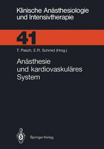 Cover image for Anasthesie Und Kardiovaskulares System