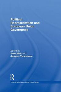 Cover image for Political Representation and European Union Governance