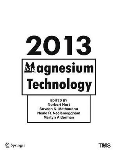 Cover image for Magnesium Technology 2013