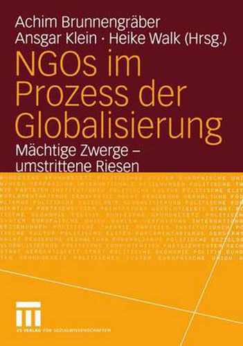 Cover image for NGOS Im Prozess Der Globalisierung