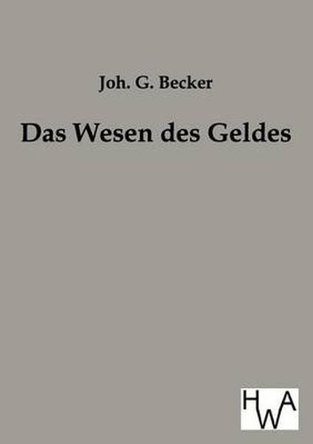 Cover image for Das Wesen Des Geldes