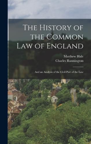 The History of the Common Law of England