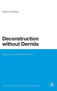 Cover image for Deconstruction without Derrida