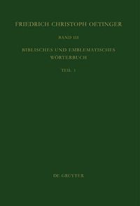 Cover image for Biblisches und emblematisches Woerterbuch: Teil 1: Text. Teil 2: Anmerkungen