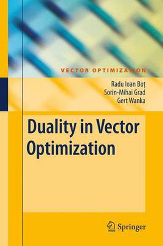 Cover image for Duality in Vector Optimization