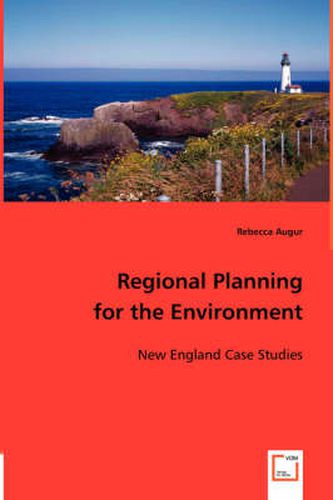 Cover image for Regional Planning for the Environment