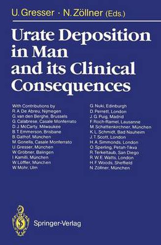 Cover image for Urate Deposition in Man and its Clinical Consequences