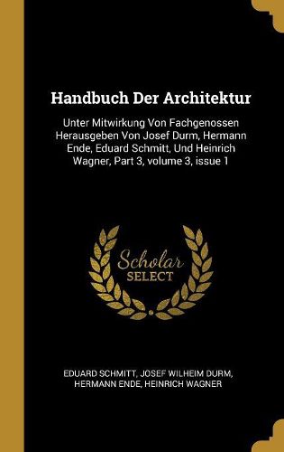 Cover image for Handbuch Der Architektur