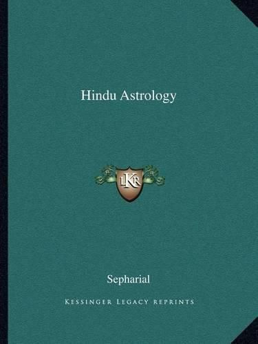 Cover image for Hindu Astrology