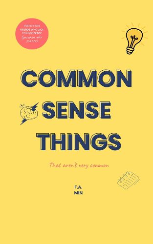 Cover image for Common Sense Things